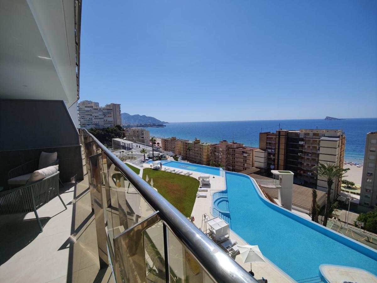 Sunset Cliffs Sea View Apartments Бенидорм Екстериор снимка