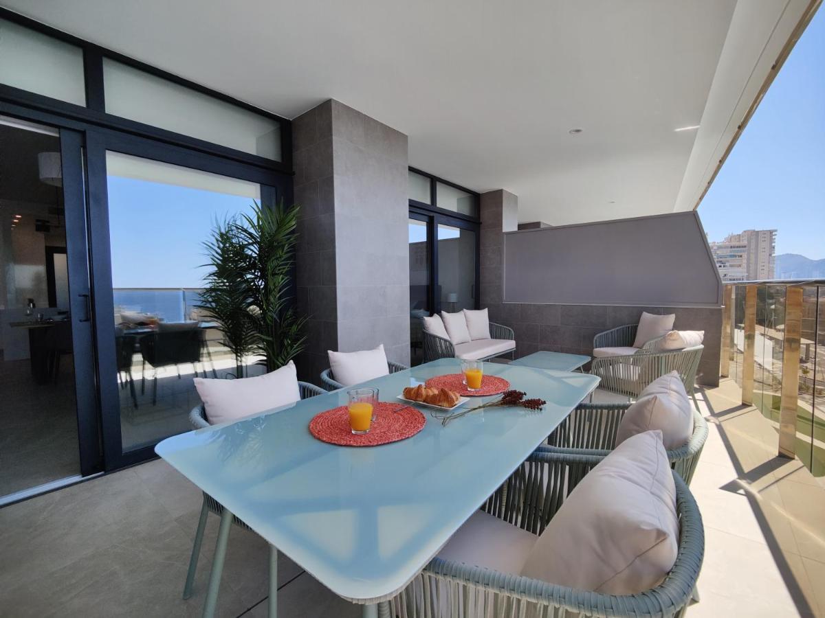 Sunset Cliffs Sea View Apartments Бенидорм Екстериор снимка
